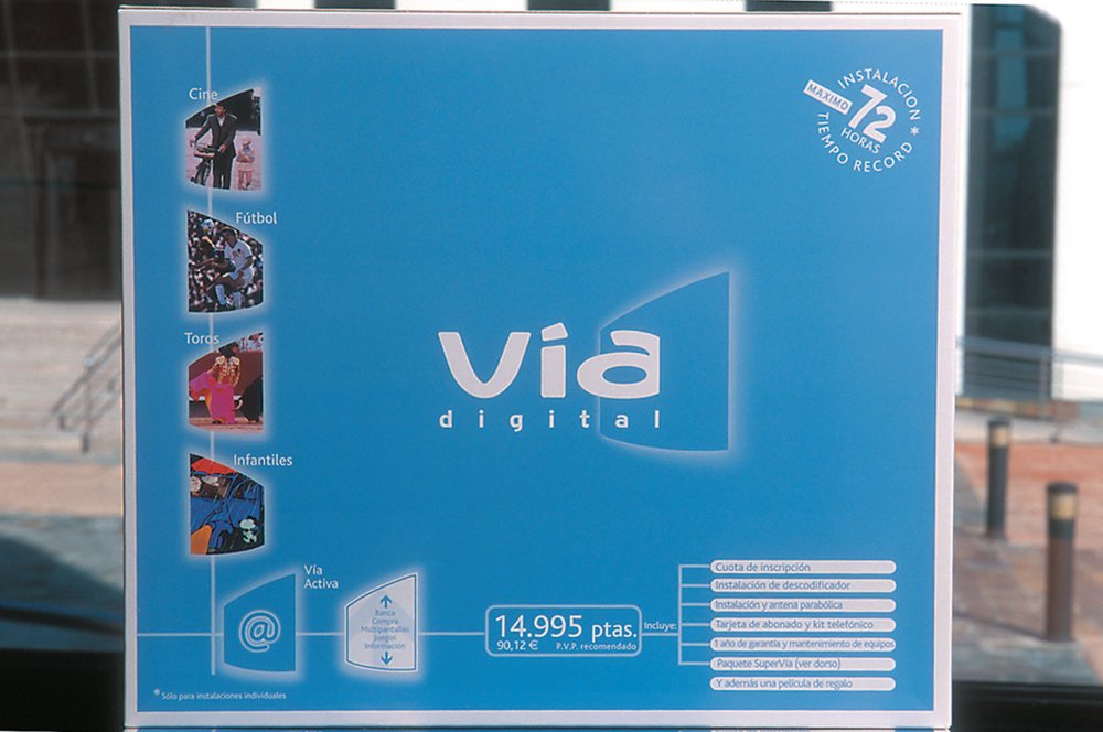 NACE VÍA DIGITAL, LA TELEVISIÓN A LA CARTA DE TELEFÓNICA CON MÁS DE 35 CANALES, ESTRENOS DE CINE, FÚTBOL Y DEMÁS CONTENIDOS DEPORTIVOS, QUE REVOLUCIONARÁ EL OCIO EN EL HOGAR
