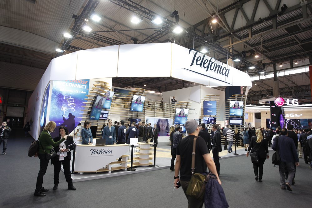 TELEFÓNICA STAND AT MOBILE WORLD CONGRESS 2015