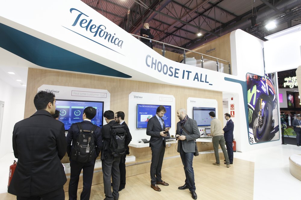 INNOVATION DEMONSTRATIONS AT TELEFÓNICA'S STAND AT MWC