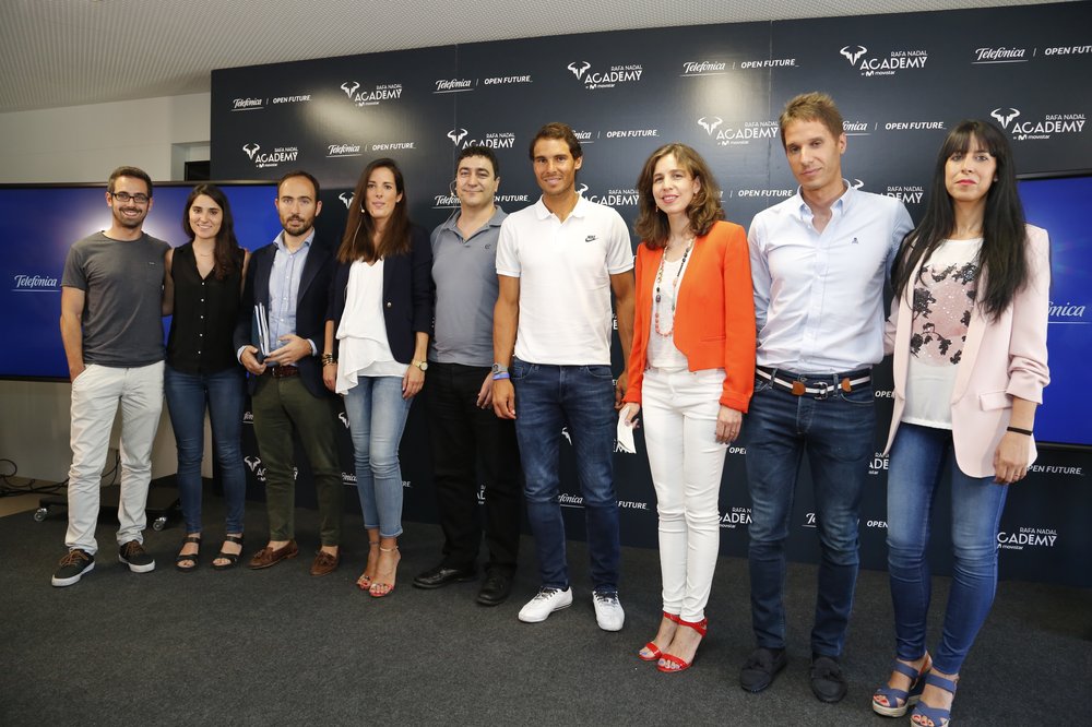 WINNERS OF THE RAFA NADAL ACADEMY BY MOVISTAR - OPEN FUTURE CALL FOR ENTREPRENEURS AND STARTUPS FOR PROJECTS APPLICABLE TO THE ACADEMY