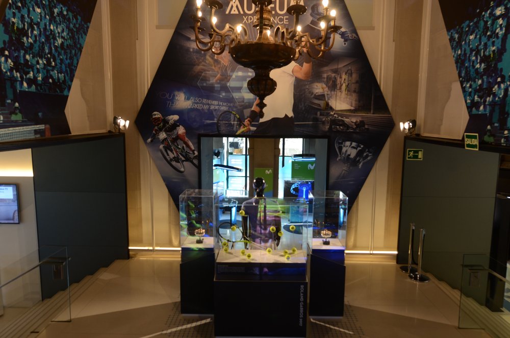 TELEFÓNICA FLAGSHIP STORE HOSTS A UNIQUE EXHIBITION OF THE MOST IMPORTANT TROPHIES FROM RAFA NADAL'S SPORTING CAREER