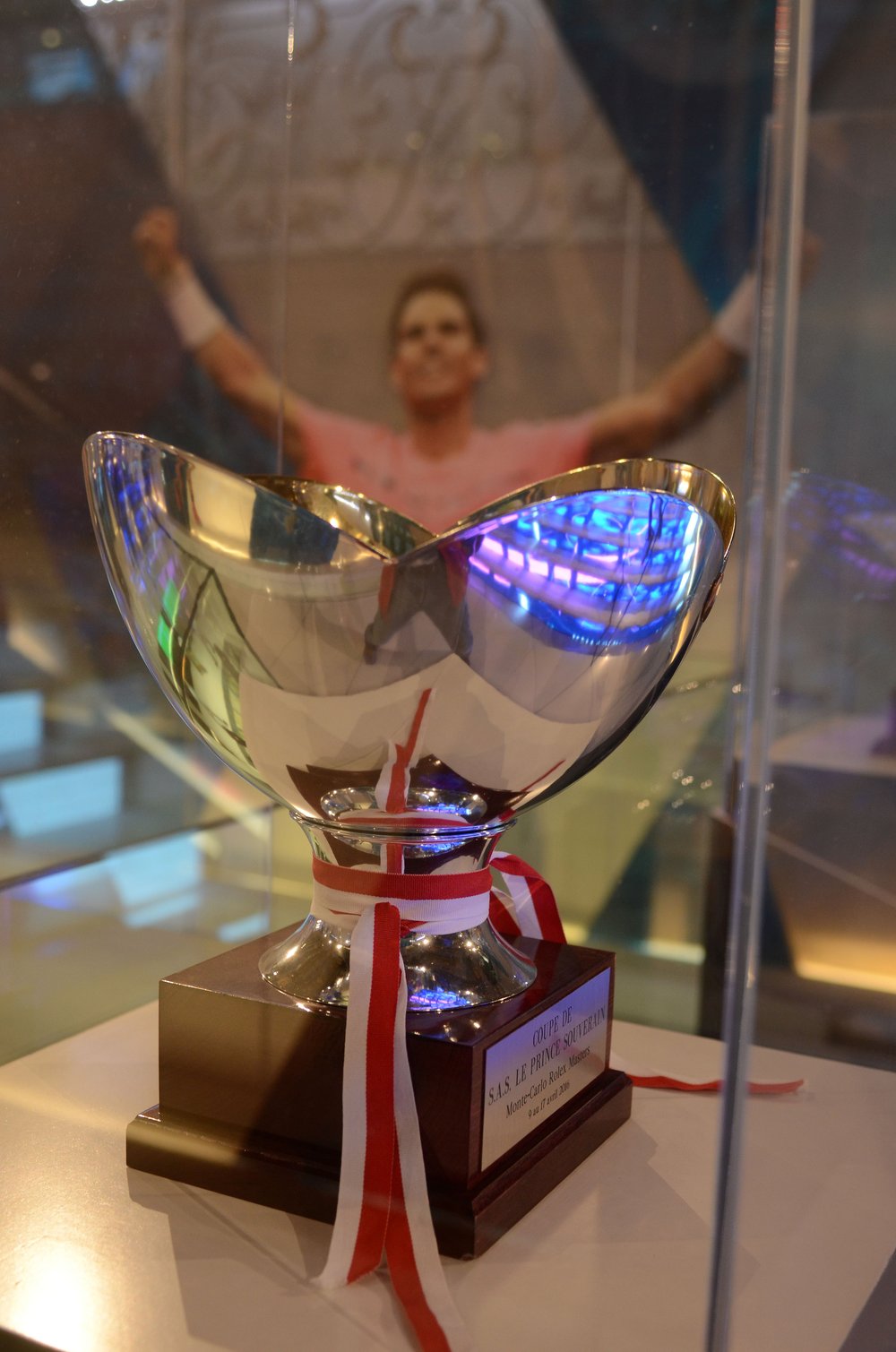 THE MOST IMPORTANT TROPHIES OF TENNIS PLAYER RAFA NADAL'S SPORTING CAREER IN THE FLAGSHIP STORE