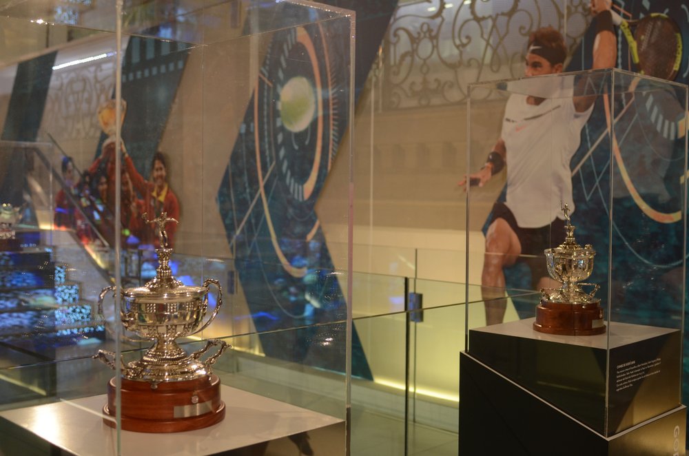 FLAGSHIP STORE IN GRAN VIA WITH THE EXHIBITION OF RAFA NADAL'S MOST IMPORTANT TROPHIES