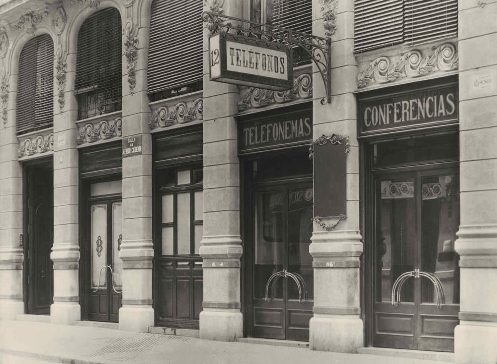 Valencia. Façade of interurban power station at Calle Alfredo Calderón, 12.