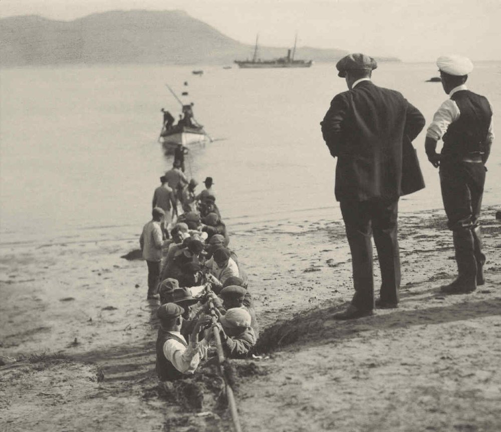 Algeciras-Ceuta cable laying.