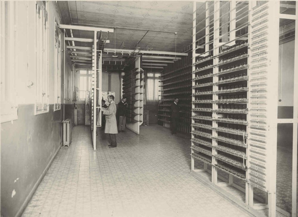 The racks of the Jordán power station. Madrid