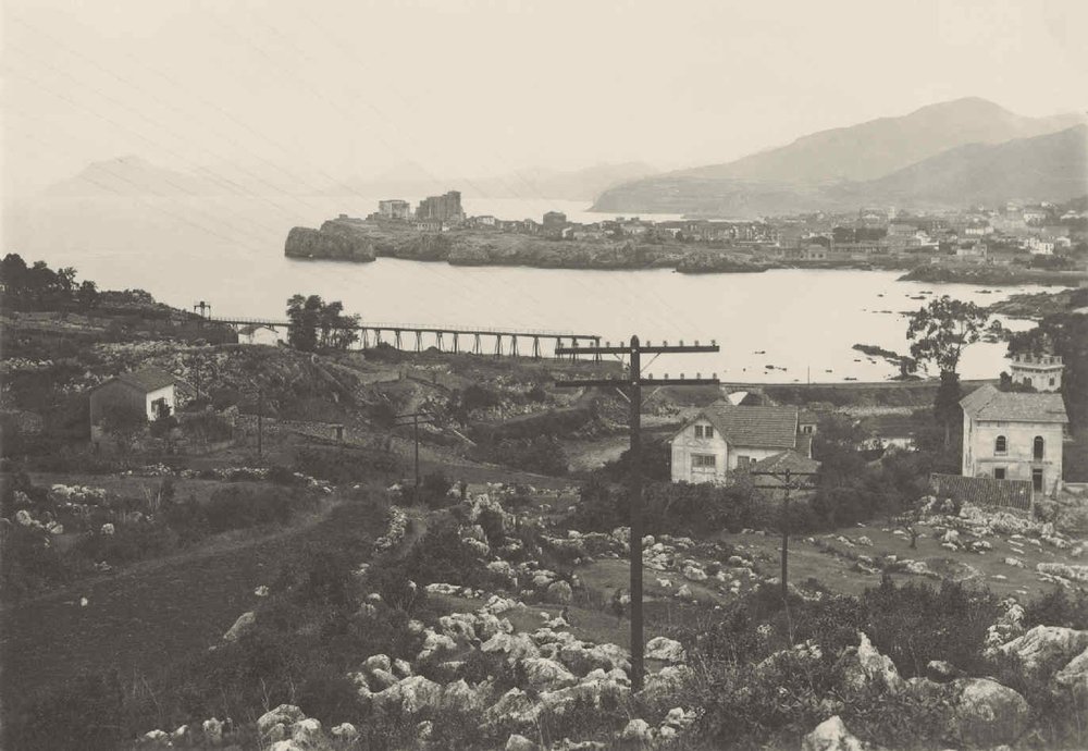 Santander-Bilbao line in Castro-Urdiales.