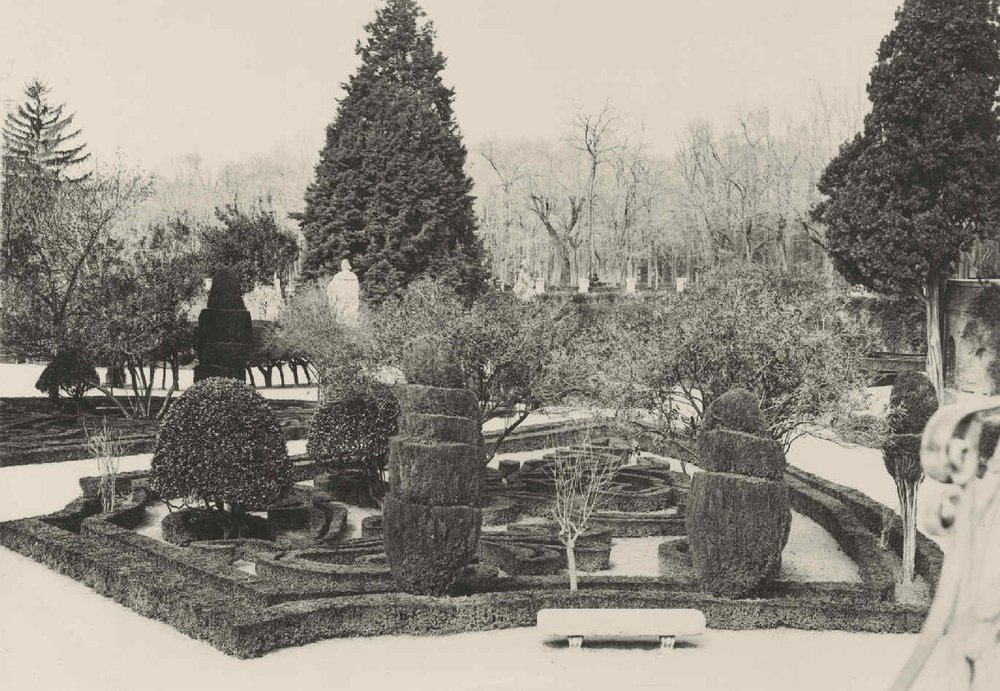 Parterre del Retiro. Madrid.