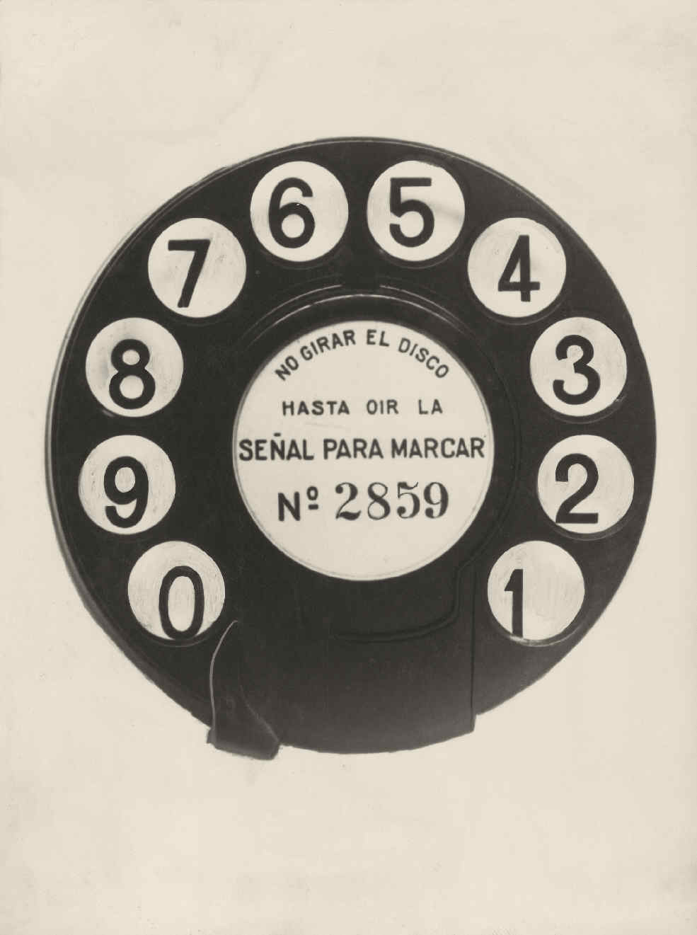 Automatic telephone dialer.