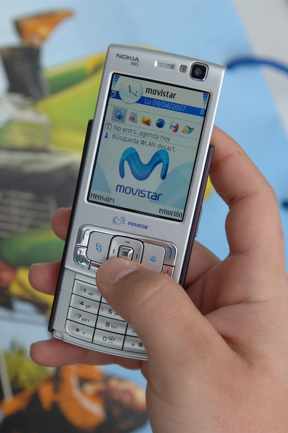 NOKIA N95 WITH MOVISTAR EMOTION SERVICES