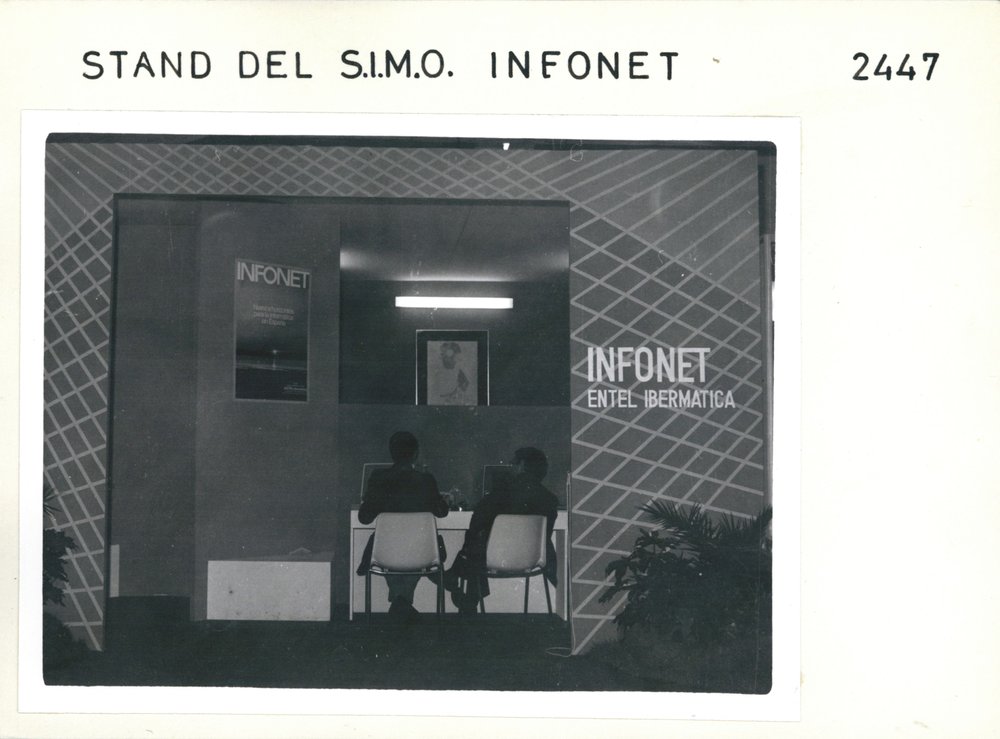 COMPUTING : SIMO STAND (OFFICE EQUIPMENT EXHIBITION) : INFONET