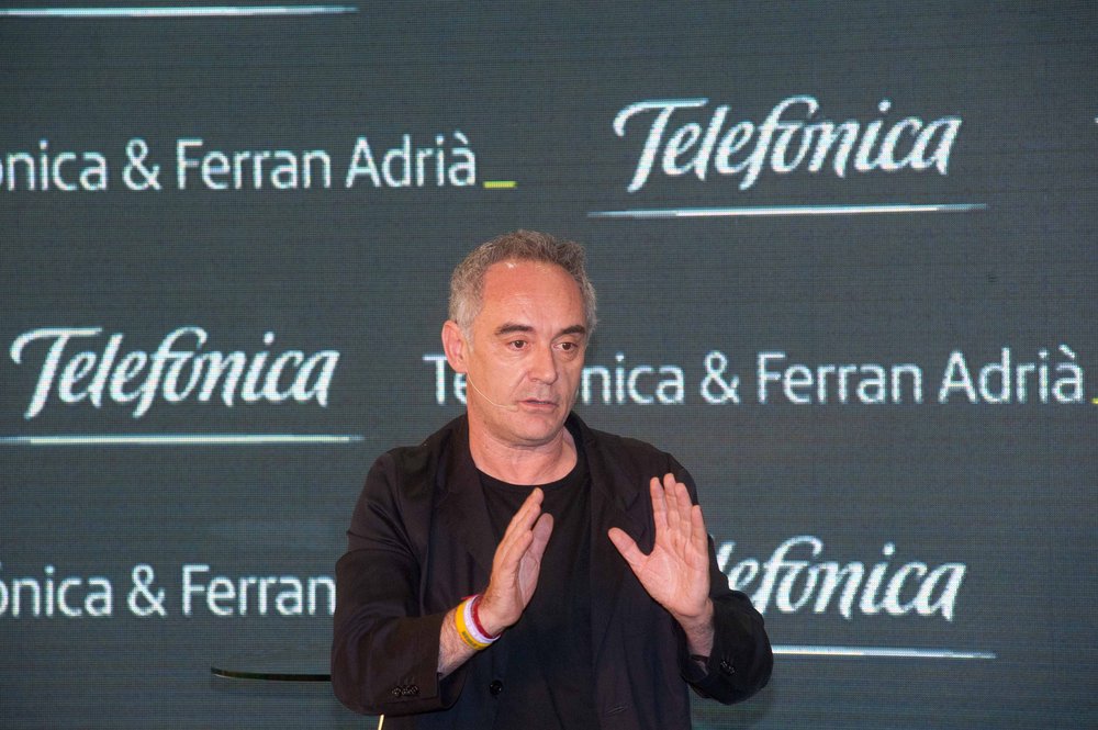 FERRÁN ADRIÀ AMBASSADOR OF TELEFÓNICA