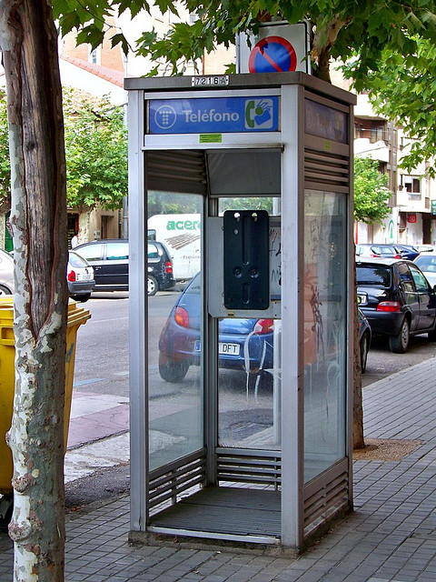 TELEPHONE BOOTH DURING THE 2000S