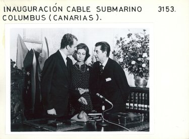 REPORTAJES : INAUGURACIÓN DEL CABLE SUBMARINO COLUMBUS EN CANARIAS