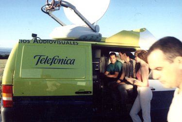 PUBLI-REPORT : VAN OF THE INTERCITY TECHNICAL ASSISTANCE SERVICE FOR TELEFÓNICA'S AUDIOVISUAL SERVICES.