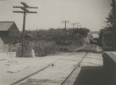 Barcelona - Zaragoza line in Valls (Tarragona).