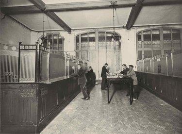 Sala de cuentas corrientes.
