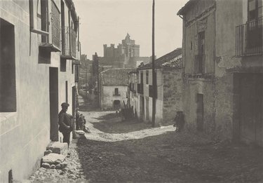 Una calle de Turégano. 