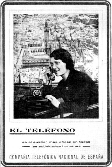 PUBLICIDAD EL TELÉFONO CTNE