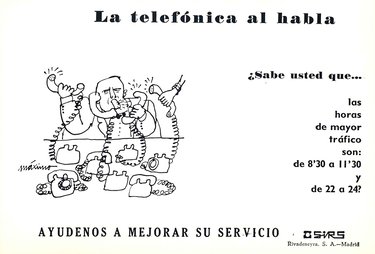 LA TELEFÓNICA AL HABLA : AYÚDENOS A MEJORAR SU SERVICIO
