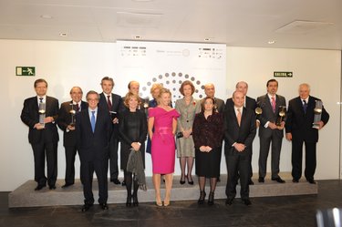QUEEN SOFIA AT THE TELEPHONE ABILITY AWARDS CEREMONY