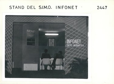 INFORMÁTICA : STAND DEL SIMO (SALÓN INFORMATIVO DE MATERIAL DE OFICINA) : INFONET