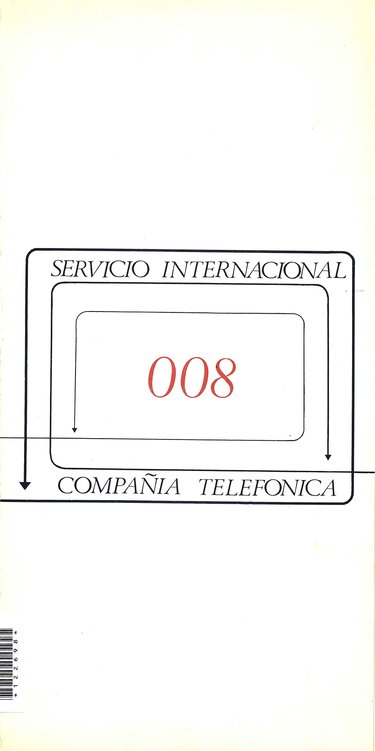 SERVICIO INTERNACIONAL 008 : COMPAÑÍA TELEFÓNICA